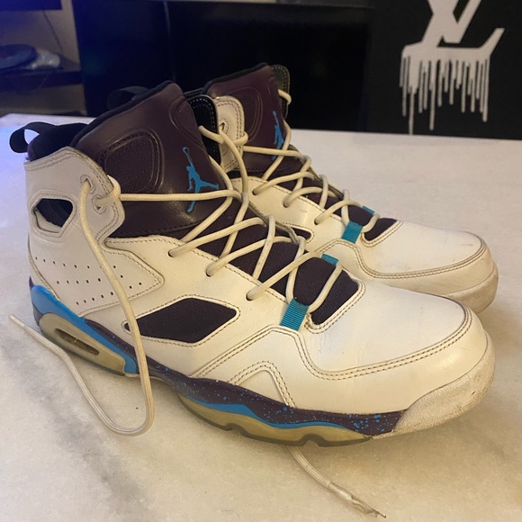Jordan Flight Club 91 White Blue Lagoon - Picture 1 of 3